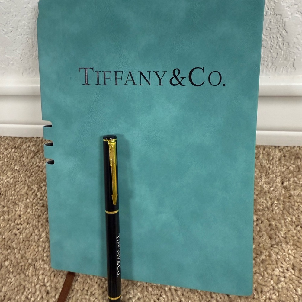 Tiffany & Co. GWP Tiffany Blue journal with Tiffany pen. New and sealed